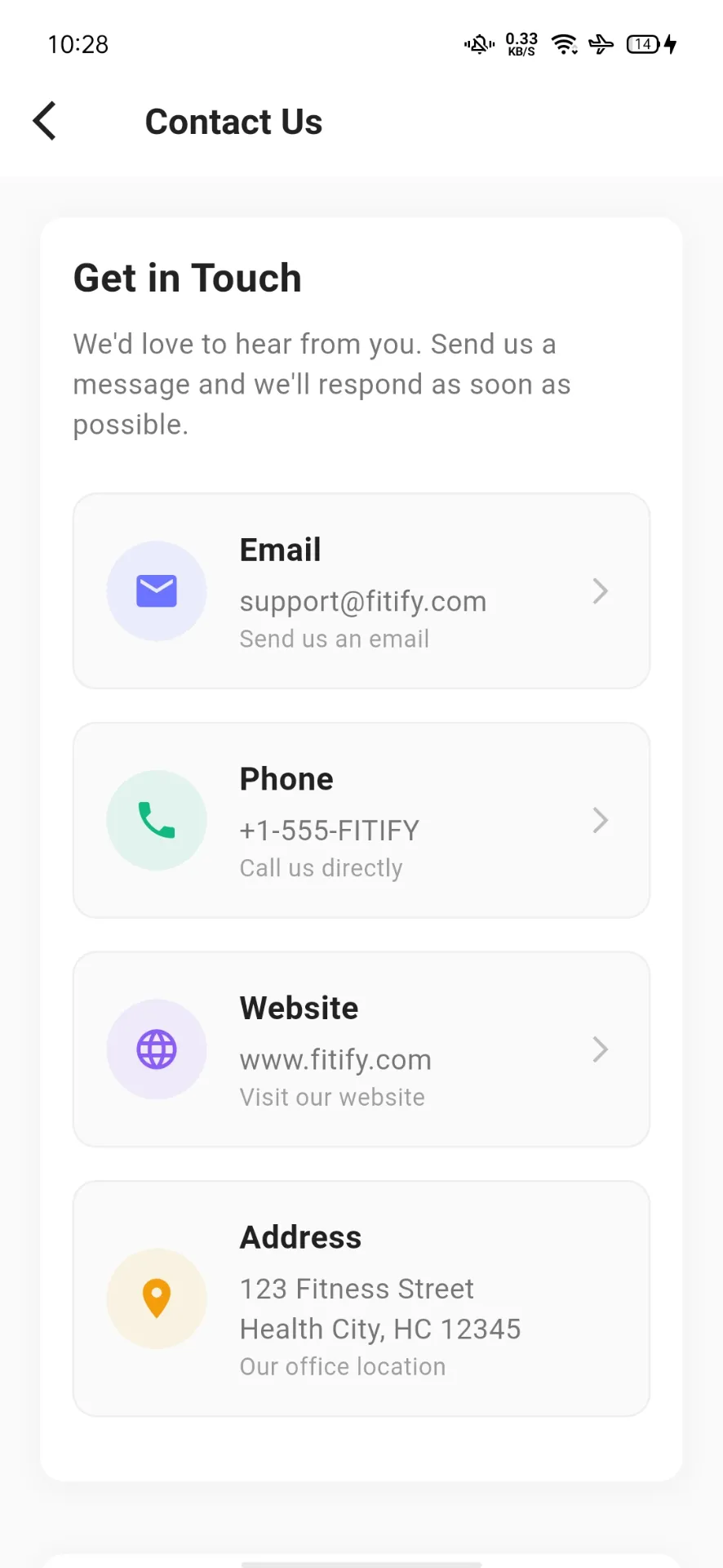 Contact Us