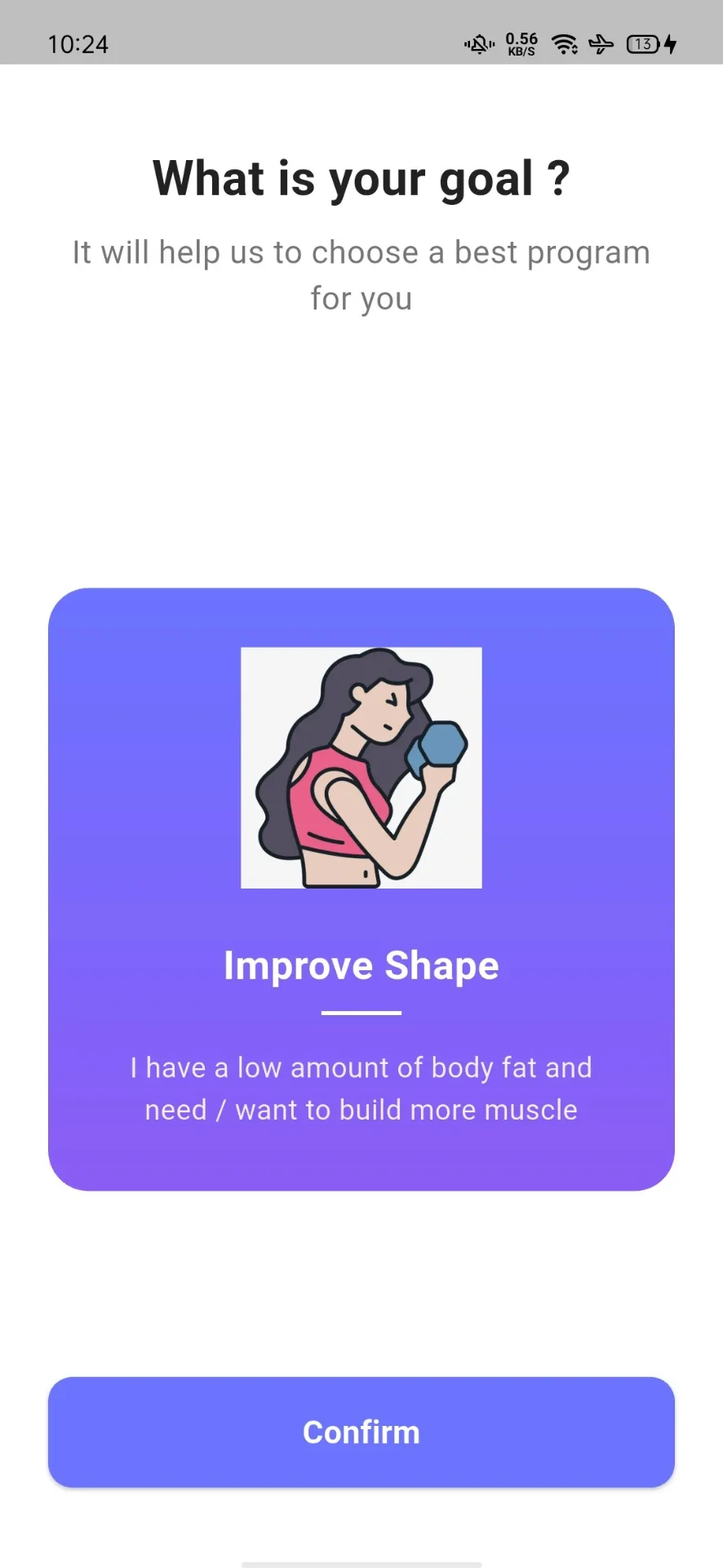 Goal - Improve Shape