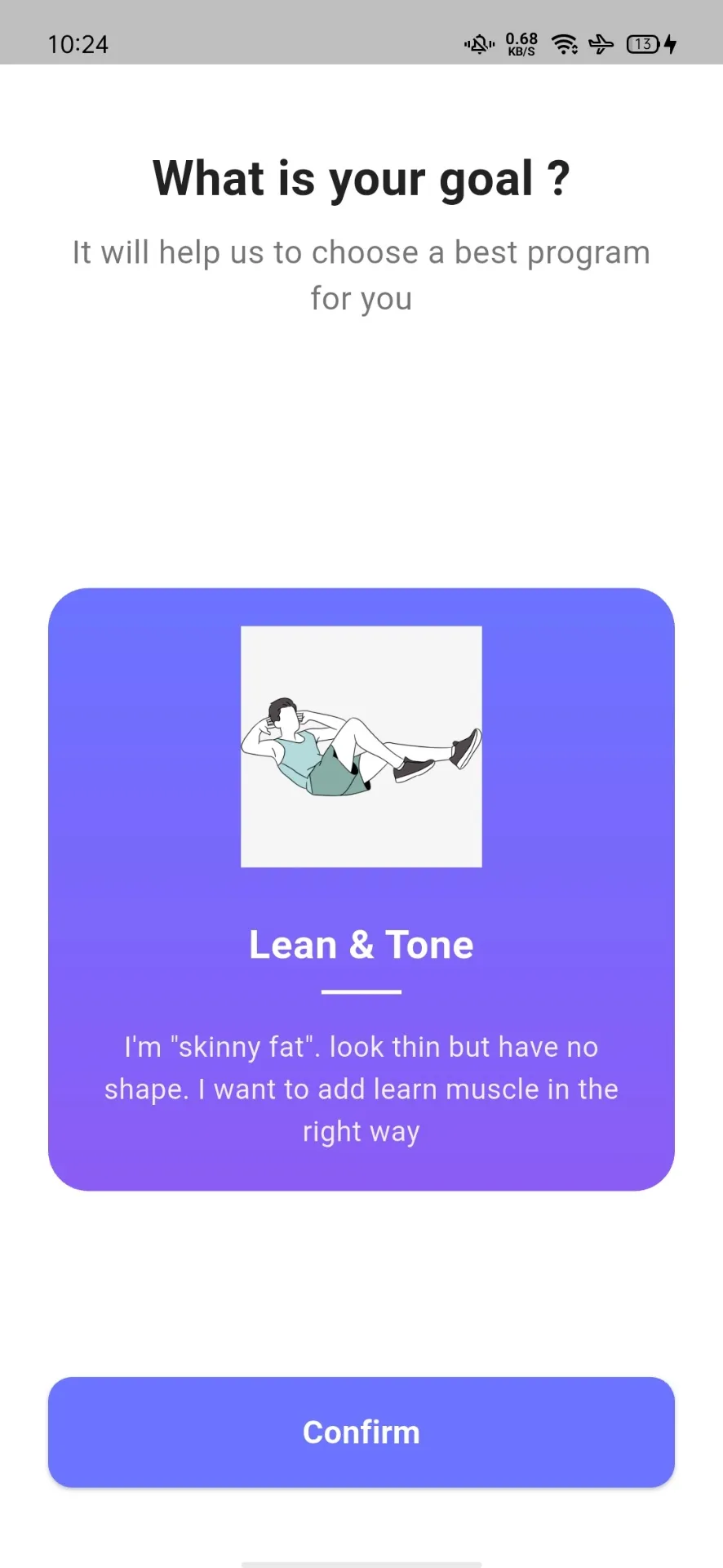 Goal - Lean & Tone