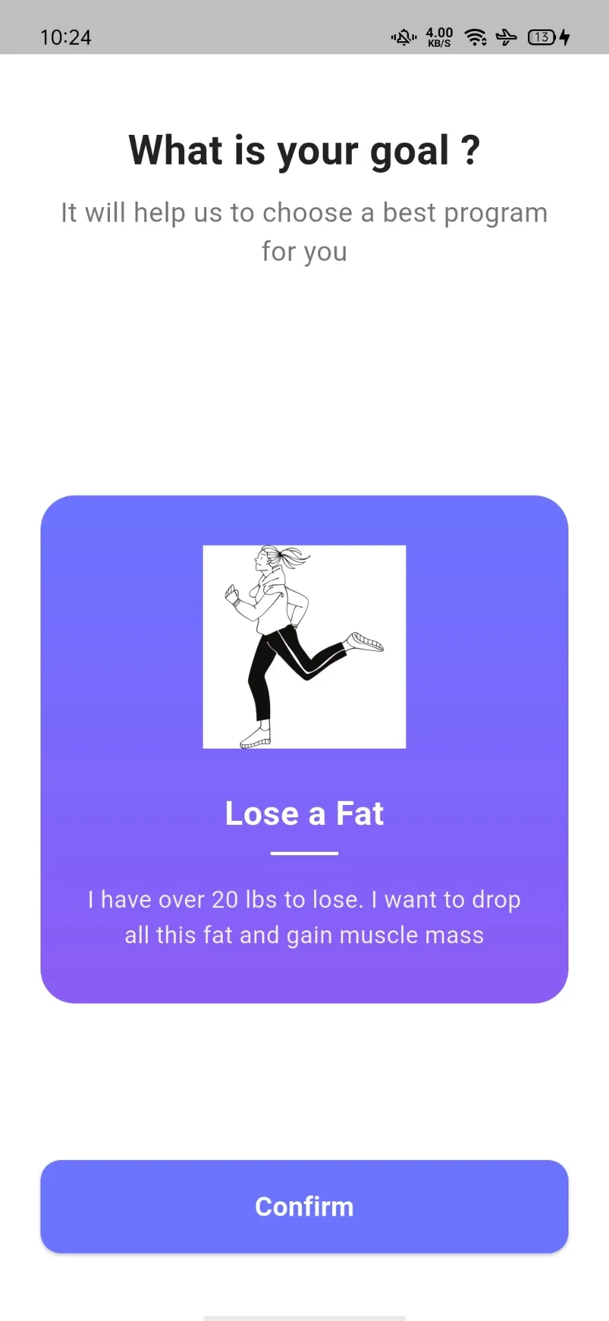 Goal - Lose Fat