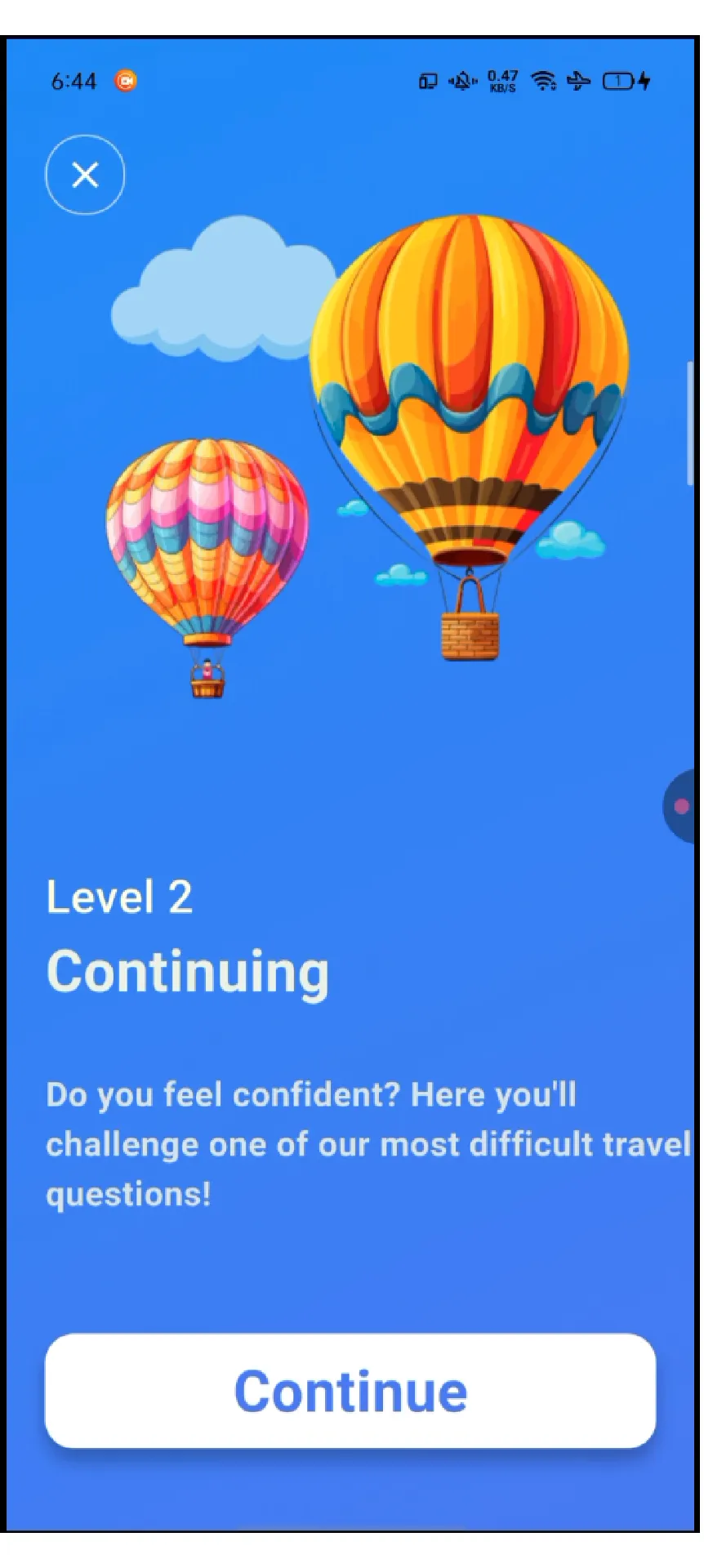 Level 2 - Continuing